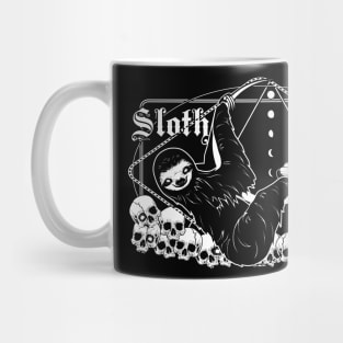 7 sins: Goth Sloth Mug